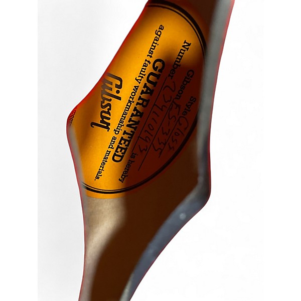 Used 2021 Gibson ES335 Cherry Hollow Body Electric Guitar