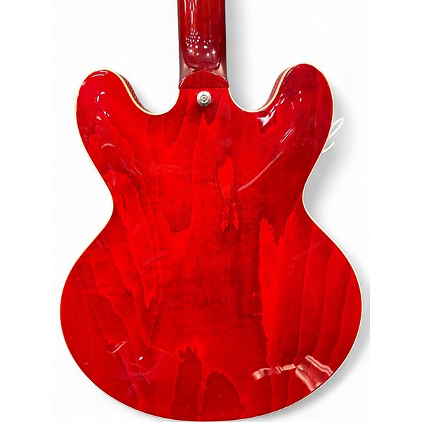 Used 2021 Gibson ES335 Cherry Hollow Body Electric Guitar