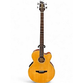 Used Takamine eg512c Natural Acoustic Bass Guitar