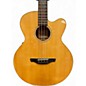 Used Takamine eg512c Natural Acoustic Bass Guitar