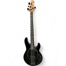 Used Ernie Ball Music Man DARK RAY BLACK Electric Bass Guitar