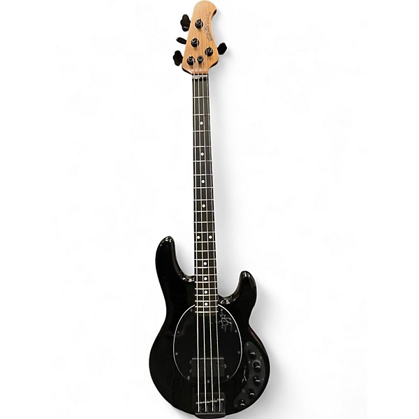 Used Ernie Ball Music Man DARK RAY BLACK Electric Bass Guitar