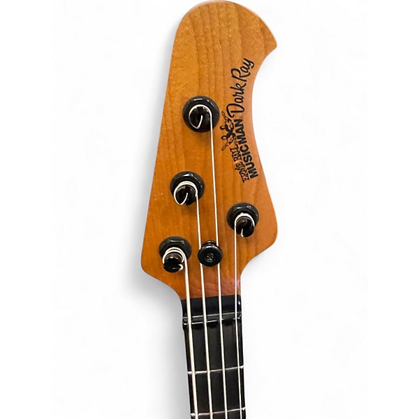Used Ernie Ball Music Man DARK RAY BLACK Electric Bass Guitar