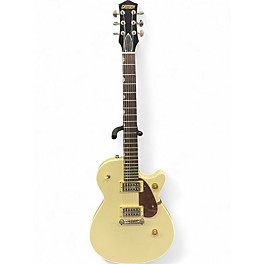 Used 2020 Gretsch Guitars G2217 Streamliner Junior Jet Club BT White Pearl Metallic Solid Body Electric Guitar