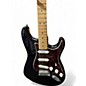 Used Fender American Standard Stratocaster Black Solid Body Electric Guitar