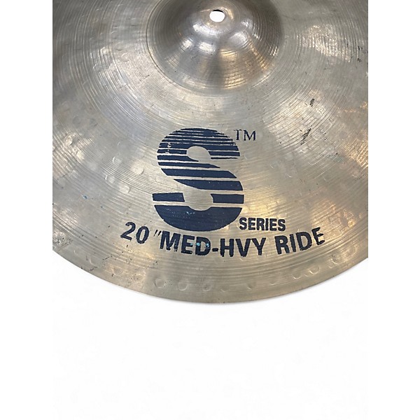 Used Wuhan Cymbals & Gongs 20in S series medium heavy ride Cymbal