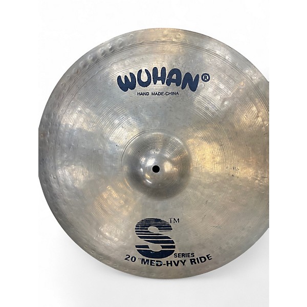 Used Wuhan Cymbals & Gongs 20in S series medium heavy ride Cymbal