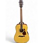 Used Alvarez MD60 Herringbome Natural Acoustic Guitar