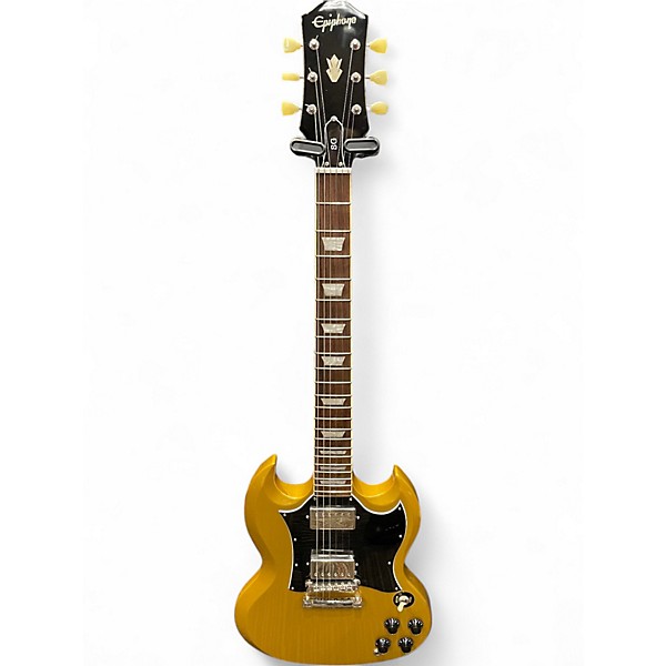 ギター Epiphone SG PRO Used Epiphone SG Traditional Pro Gold Solid Body Electric
