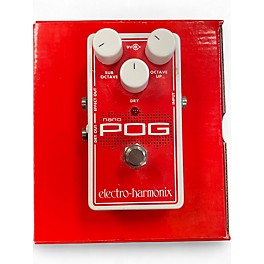 Used Electro-Harmonix Nano POG Polyphonic Octave Generator Effect Pedal