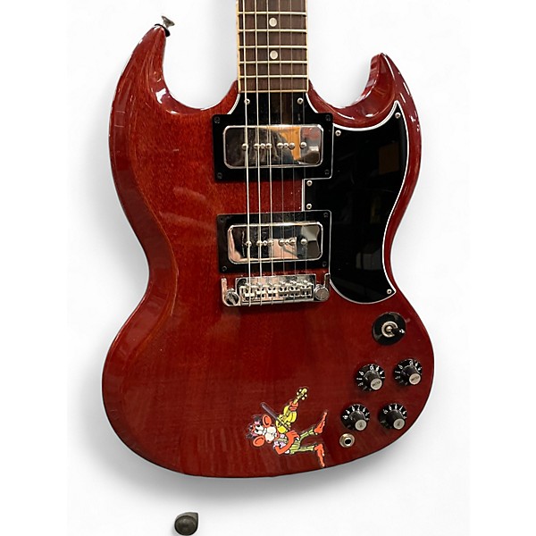 Used Gibson Tony Iommi Monkey SG Special Cherry Solid Body Electric Guitar