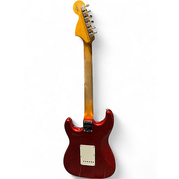 Used 2022 Fender 1966 DELUXE CLOSET CLASSIC STRATOCASTER Candy Apple Red Solid Body Electric Guitar