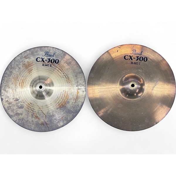Used Pearl 14in CX-300 Pair Cymbal