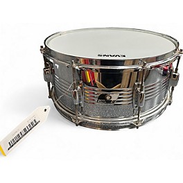 Used Ludwig 6.5X14 Hammered Snare Chrome Drum