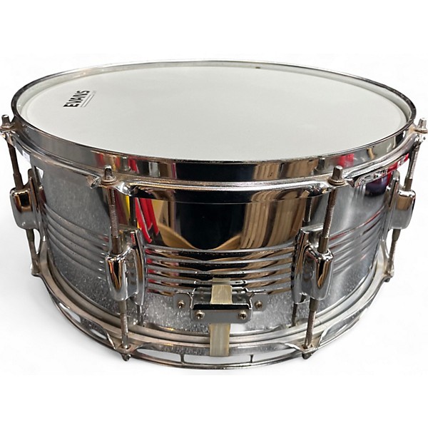 Used Ludwig 6.5X14 Hammered Snare Chrome Drum