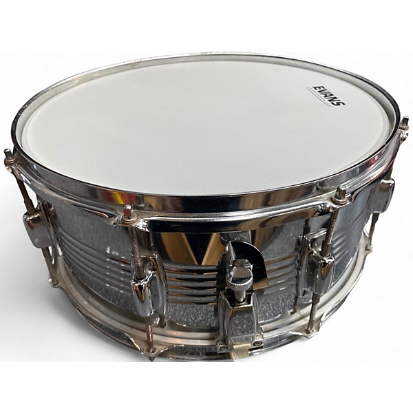 Used Ludwig 6.5X14 Hammered Snare Chrome Drum
