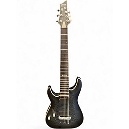 Used Schecter Guitar Research C7 Platinum LH Translucent Black Electric Guitar