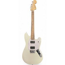 Used Squier Bullet Mustang HH WHITE Solid Body Electric Guitar