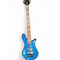 Used Spector EuroBolt 5 Metallic Blue Electric Bass Guitar thumbnail
