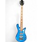 Used Spector EuroBolt 5 Metallic Blue Electric Bass Guitar