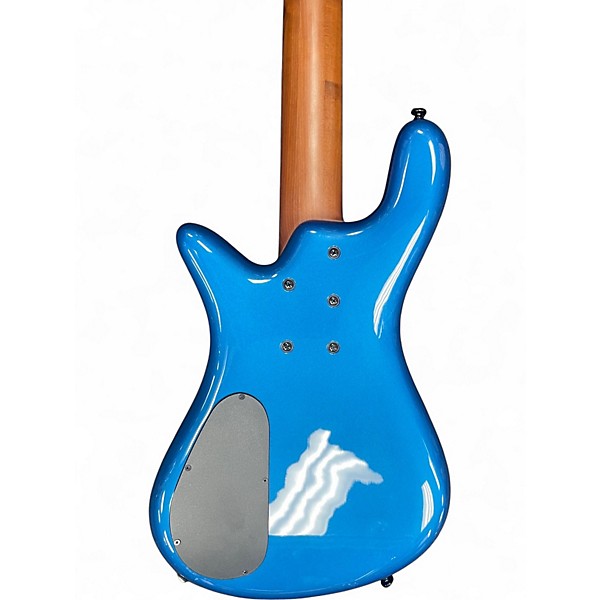 Used Spector EuroBolt 5 Metallic Blue Electric Bass Guitar