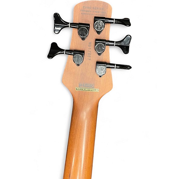 Used Spector EuroBolt 5 Metallic Blue Electric Bass Guitar