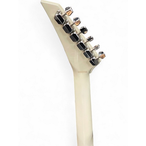 Used Aria Series 7 Arctic White Solid Body Electric Guitar