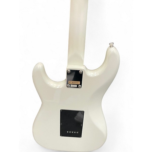 Used Aria Series 7 Arctic White Solid Body Electric Guitar