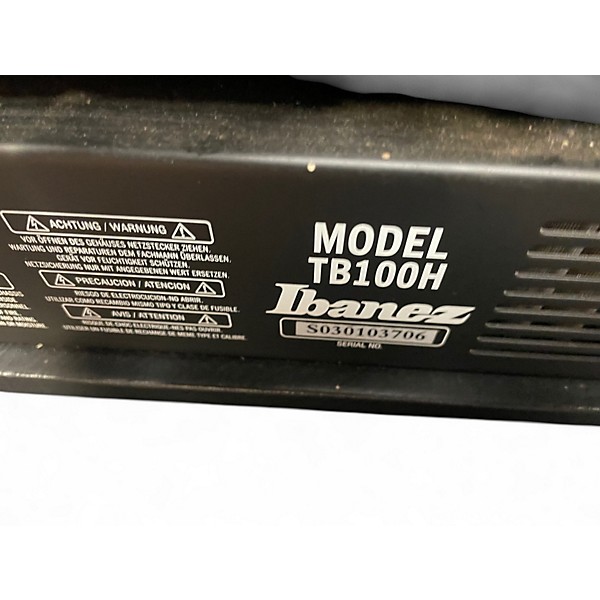 Used Ibanez TB100H 100W Solid State Guitar Amp Head