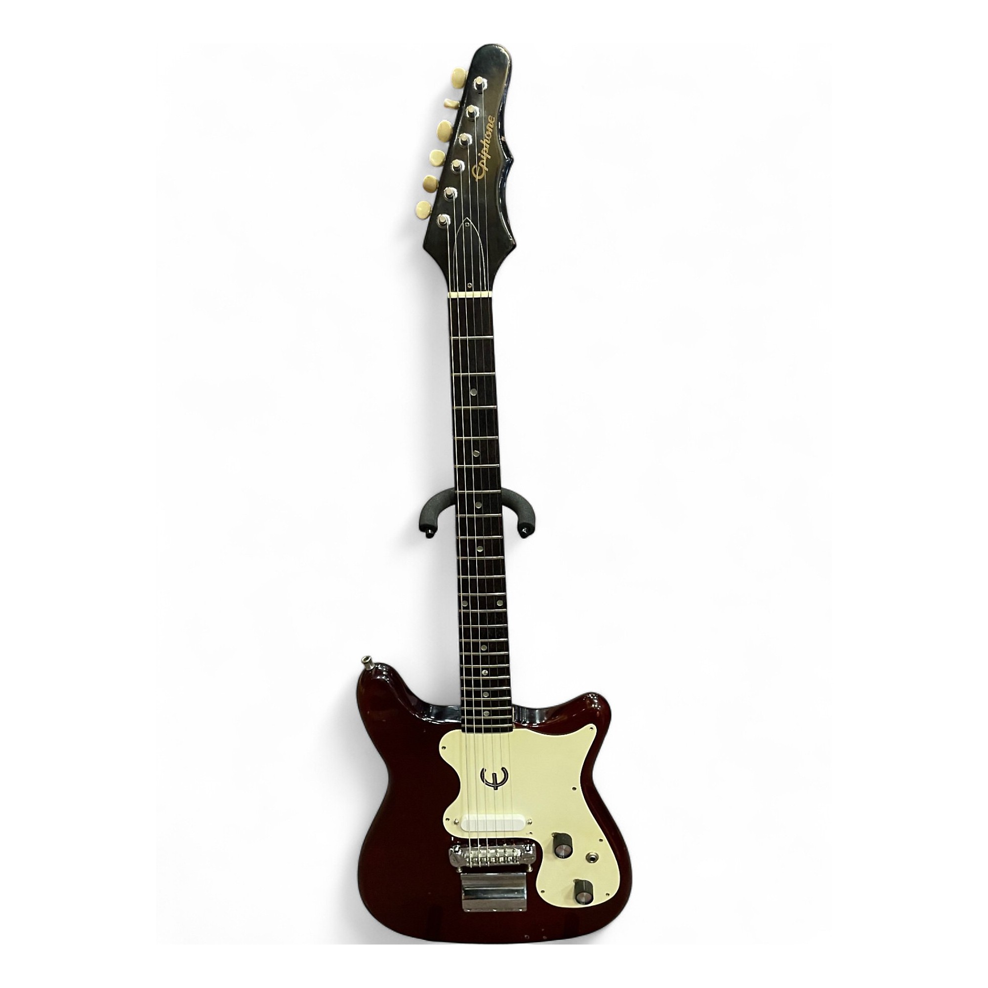 ギター Epiphone Olympic Epiphone Olympic Double Cherry 1966 – Chicago Music Exchange