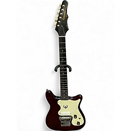 Vintage 1967 Epiphone Olympic Cherry Solid Body Electric Guitar