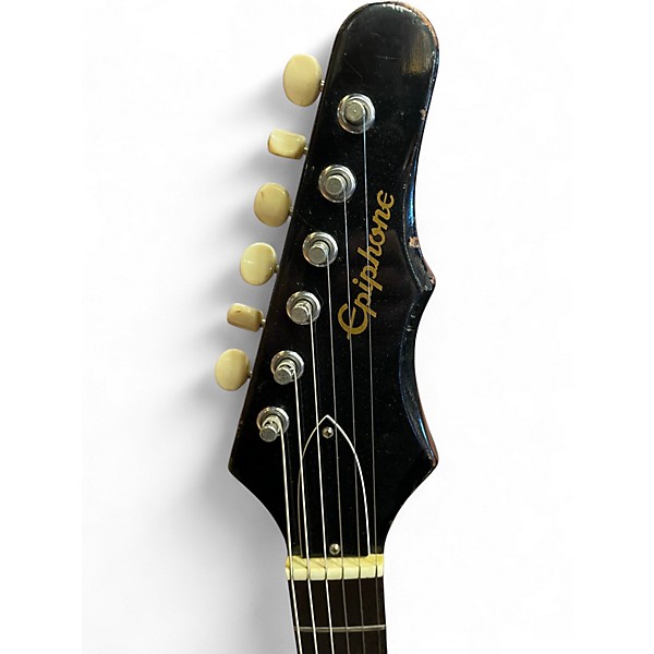 Vintage 1967 Epiphone Olympic Cherry Solid Body Electric Guitar