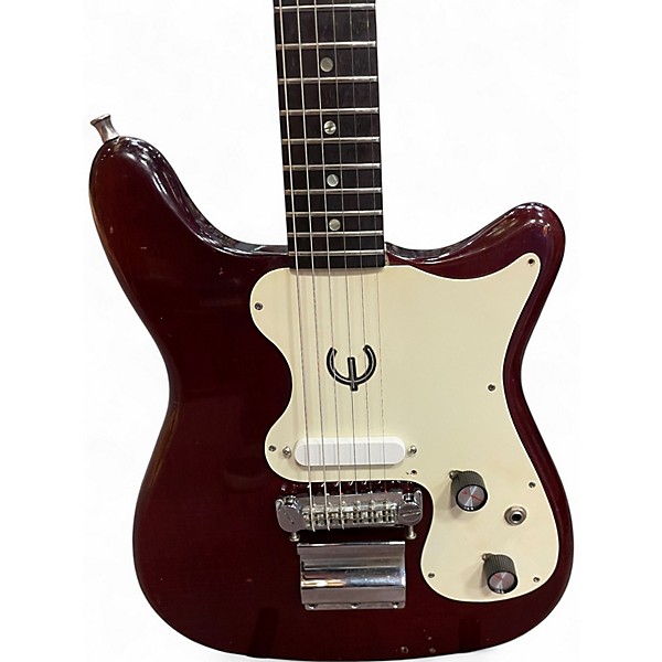 Vintage 1967 Epiphone Olympic Cherry Solid Body Electric
