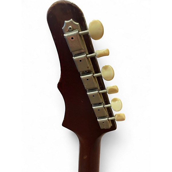 Vintage 1967 Epiphone Olympic Cherry Solid Body Electric Guitar