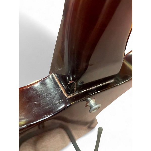 Vintage 1967 Epiphone Olympic Cherry Solid Body Electric Guitar