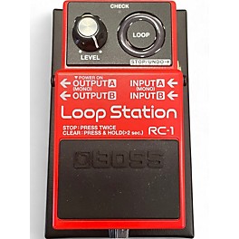 Used BOSS RC1 Loop Station Pedal