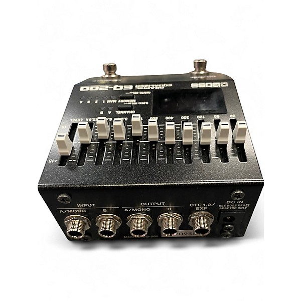 BOSS EQ-200　GRAPHIC EQUALIZER　未使用 Boss EQ-200 Graphic Equalizer Pedal | Sweetwater