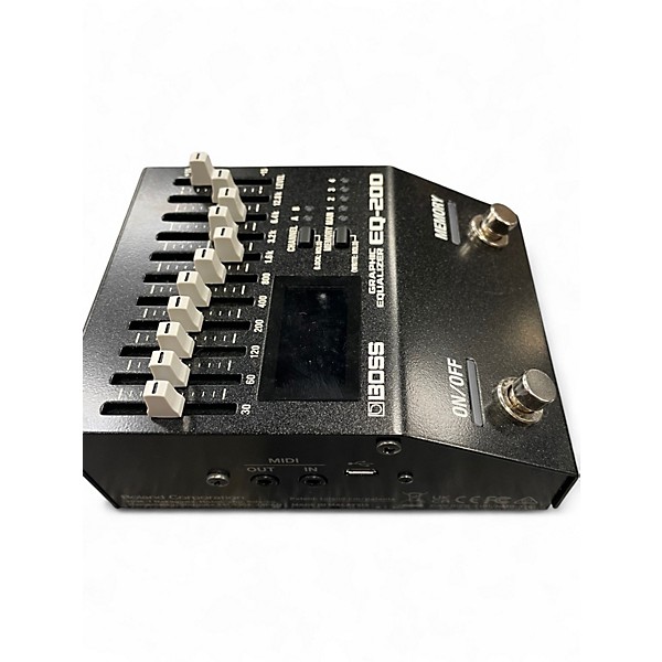 ギター BOSS/ EQ200 Boss EQ-200 Equalizer – Chicago Music Exchange
