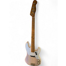 Used Squier Classic Vibe 50'S precision bass Pink Electric Bass Guitar