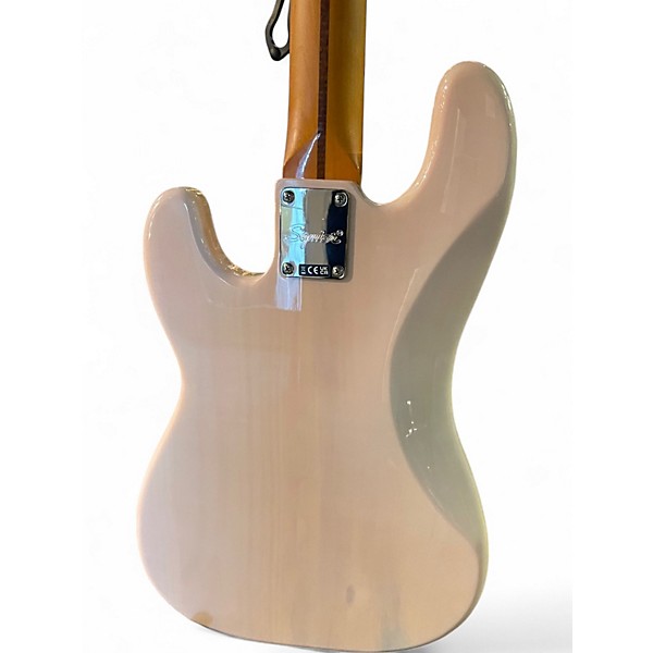 Used Squier Classic Vibe 50'S precision bass Pink Electric Bass Guitar