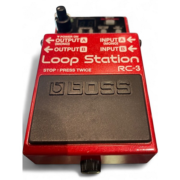 ギター Boss RC-3 Loop Station Guitar Pedal Amazon.com: BOSS RC-3 Loop Station Pedal, red : Musical