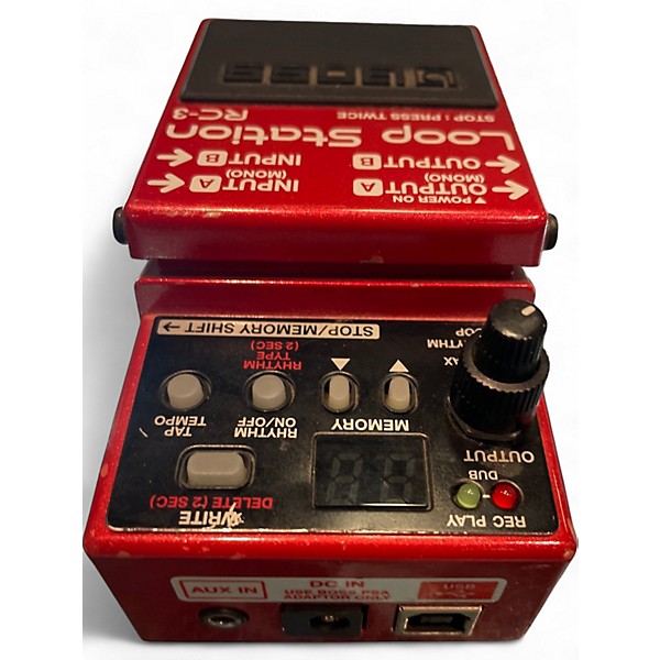 Used BOSS RC3 Loop Station Pedal