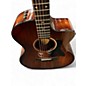 Used 2020 Taylor 224CEKDLX Shaded Edge Burst Acoustic Electric Guitar