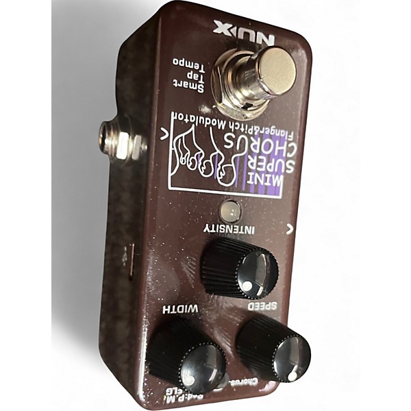 Used NUX MINI SUPER CHORUS  Effect Pedal