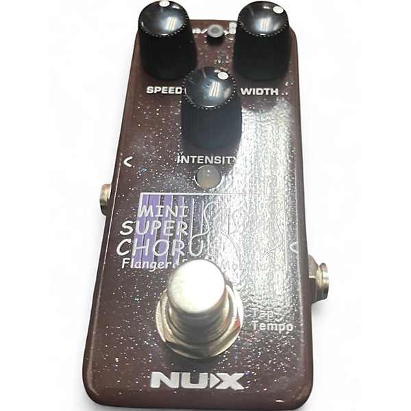 Used NUX MINI SUPER CHORUS  Effect Pedal