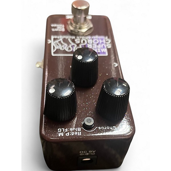 Used NUX MINI SUPER CHORUS  Effect Pedal