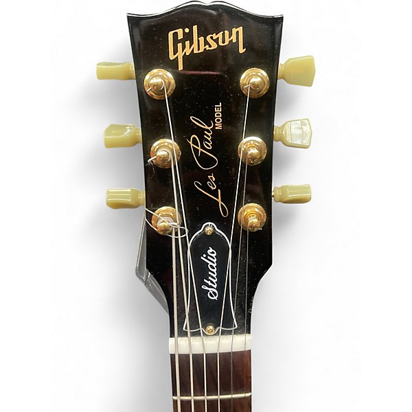 Used Gibson Les Paul Studio Red Solid Body Electric Guitar