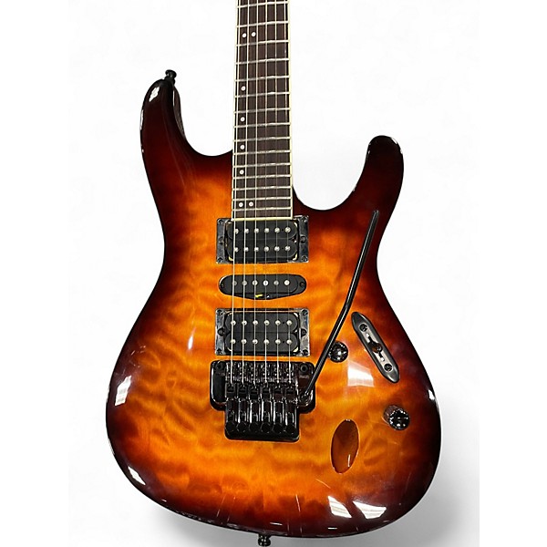 Used Ibanez 1p dragon eye Solid Body Electric Guitar