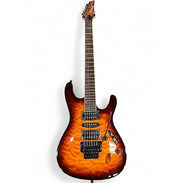 Used Ibanez 1p dragon eye Solid Body Electric Guitar