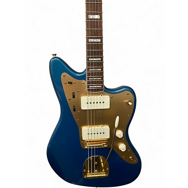 Used Squier JAZZ MASTER 40TH ANNIVERSARY Blue Solid Body Electric Guitar